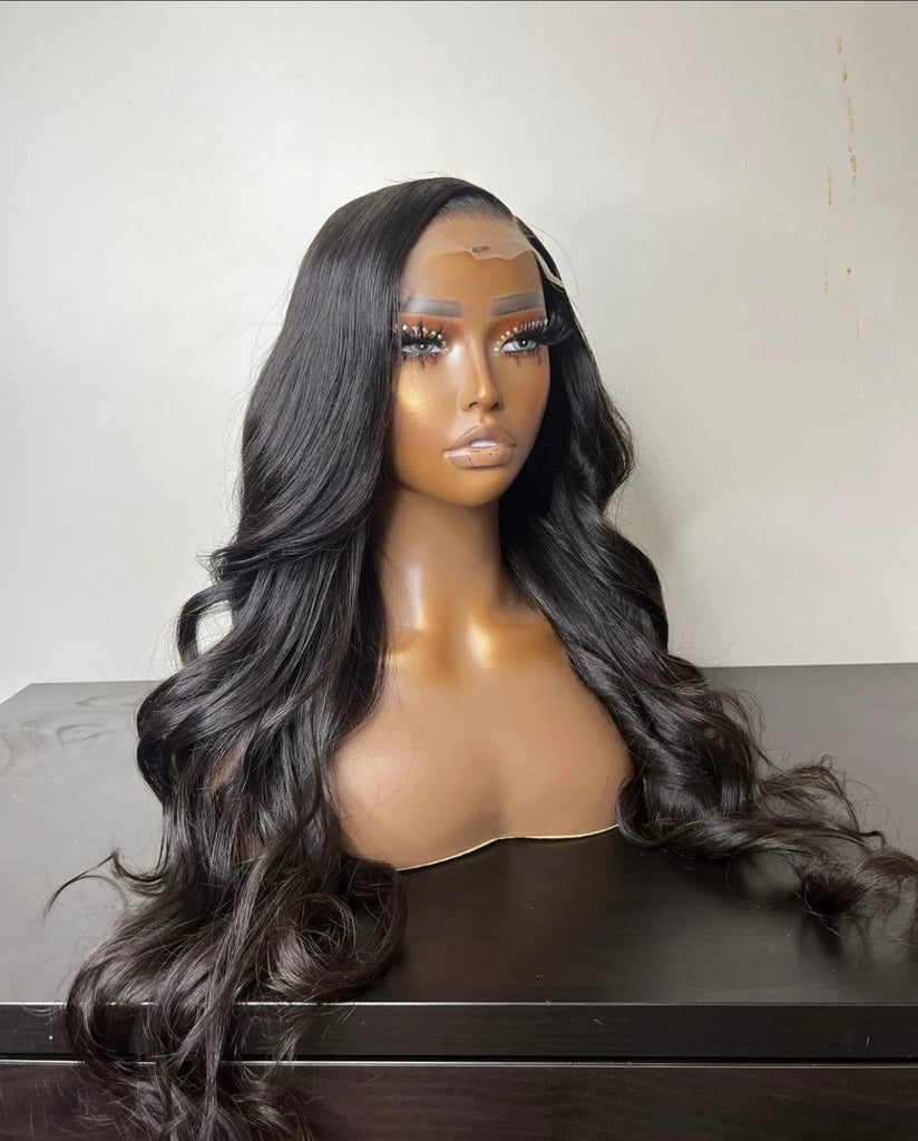 1B Bodywave Closure Wig