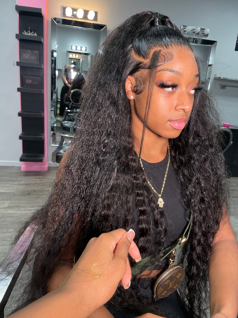 1B Waterwave Frontal Wig