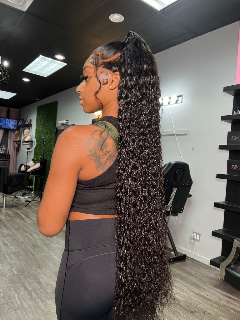 1B Waterwave Frontal Wig